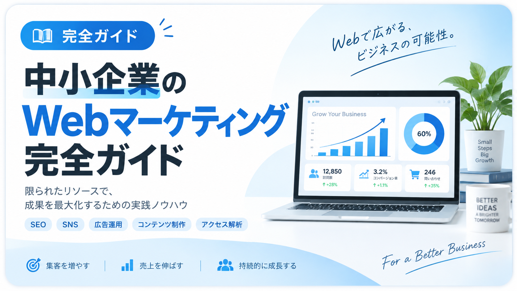 中小企業のWebマーケティング完全ガイド　アイキャッチ