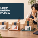 価格据え置き・値上げ・商品設計変更を比較する中小企業経営者と記事タイトル